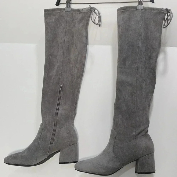 Sugar Women's Knee High Boots Size 10 M Grey - Picture 2 of 6